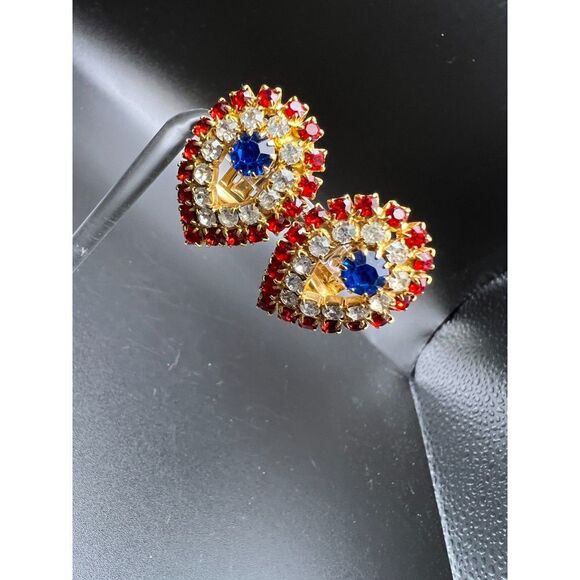 Patriotic Clip Earrings - Picture 4 of 5